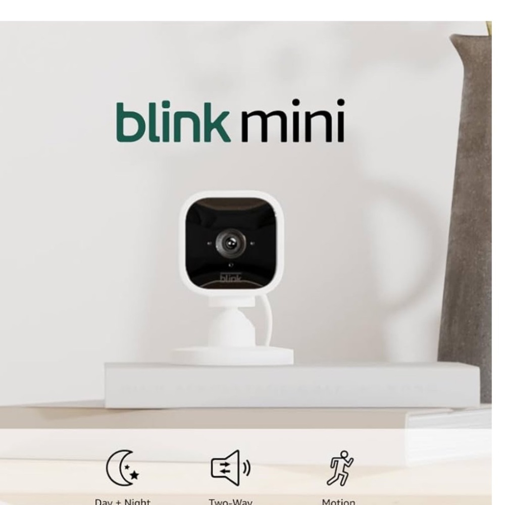 Blink Mini Indoor Security Camera
